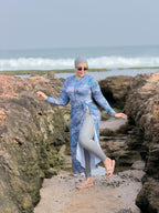 Burkini Victoria 4 Pièces – L'Équilibre Parfait Entre Pudeur et Élégance
