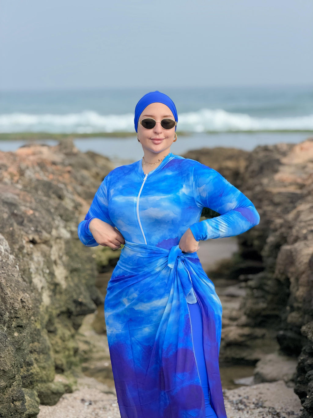 Burkini Victoria 4 Pièces – L'Équilibre Parfait Entre Pudeur et Élégance