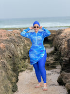 Burkini Victoria 4 Pièces – L'Équilibre Parfait Entre Pudeur et Élégance