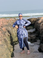 Burkini Victoria 4 Pièces – L'Équilibre Parfait Entre Pudeur et Élégance